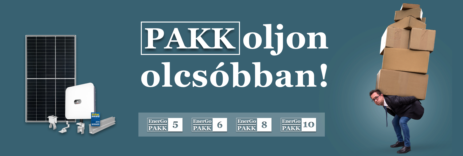 Csomagban egyszerűbb és olcsóbb!